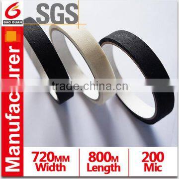 High viscosity single reinforcement polyester tape for leather