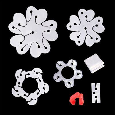 Connector Blossom Shape Arch Button Holder Flower Seal Balloon Seal Clips for Wedding/Birthday/Christmas Party Decoration photo-5