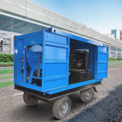 RELIABLE Diesel Powered High Pressure Drain Cleaner 240bar 170Lmin New Condition for Sewer and Pipe Unclogging