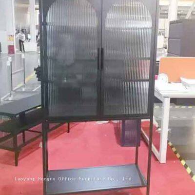 Best Seller Glass Display Cabinet With LED Lights | Lockable Steel Frame | Heavy Duty for Retail & Exhibition – DC-1800LS-03 photo-5