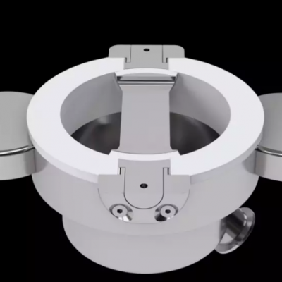 Alphadock WIP/CIP Passive Wash Valve Manual OEB5 Split Butterfly Valve Pharma Machinery Containment photo-2