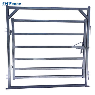 High Quality Hot Dip Galvanized Iron Corral Panels Horse Fence Panels Livestock Safety Fencing 6ft Height