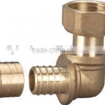 brass press fitting for pex tube