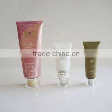 Plastic Tube for Cosmetic Packaging, nice screw acrylic doctor cap