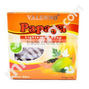 Valenno Papaya Soap with Indonesia Origin