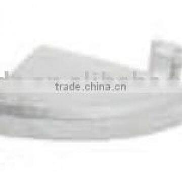 aluminium corner shelf,glass shelf,corner rack L1701-1