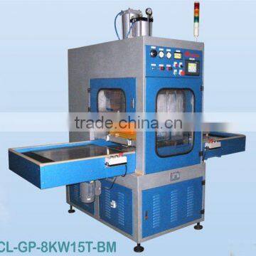 pneumatic PVC PET box high frequency welding machine