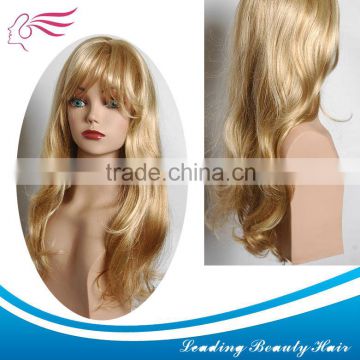 Hot selling attractive fashion remy human hair lace wig