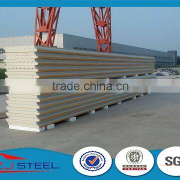 big wave galvanized coated High quality prefabricated eps cement sandwich panel