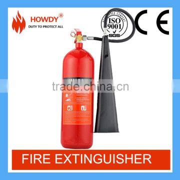 Super quality 5kg carbon dioxide portable fire extinguisher for workshop