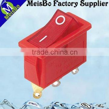 Three pins on -off 16A 250VAC/20A 125VAC T85 ABS best-selling mini waterproof rocker switch