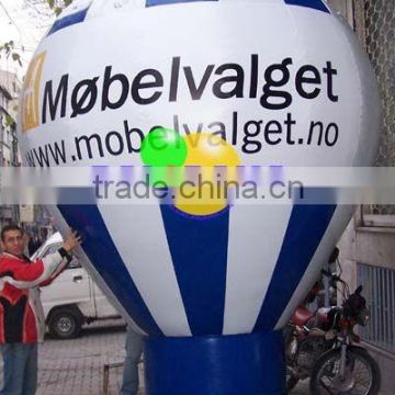 printed advertising balloon