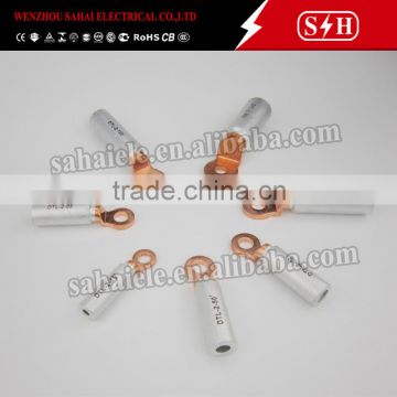 high quality DTL Cable Lugs copper aluminium bimetal connecting terminal