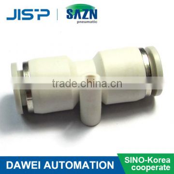 Sino-Korea joint venture PU series straight union pneumatic fitting quick connector fitting