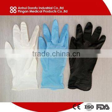 Nitrile exam gloves / disposable nitrile examination gloves CE ISO FDA