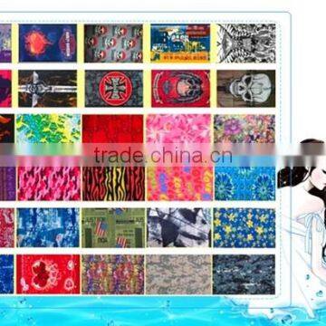 2015 Hot Sale magic multifunctional bandana print fabric Made In China