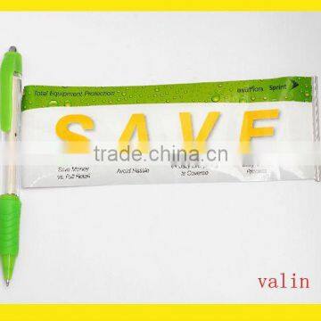 Banner pen,scroll ball pen,flag pen for promotion