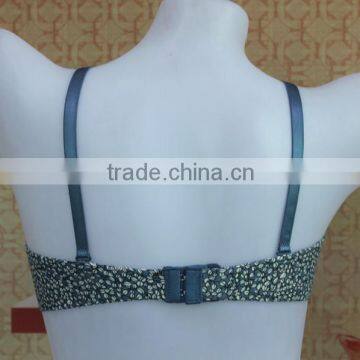 Nice Blue Young Girl Bra,flower Printed Women Bra photo-4
