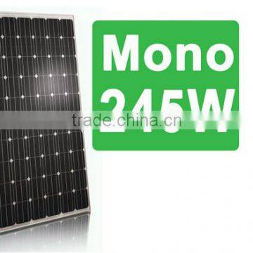 245w mono solar panels