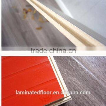 E1 E0 grade handscraped laminated floor for sale