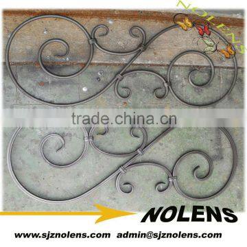 wrought iron balusters for wholesale/hollow,solid iron baluster