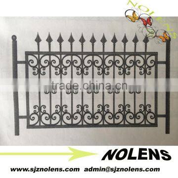 Hight Quality & Top-selling wrought iron fence design