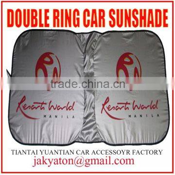 silver car sun shade fold car sunshade ring car sunshade car sun shade car sun visor car accessories