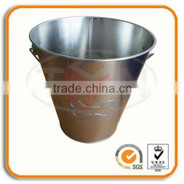 Colored Metal Buckets With Handle