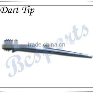 Sliver screw in steel dart points