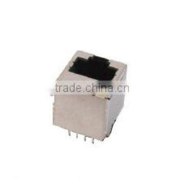 Top Entry RJ45 Transformer Jack/Connector with Shielding