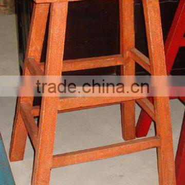 Chinese antique tall wooden stool LWS049