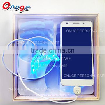 Best Quality Private Brand Blue Light Dental Whitening Light -charged by Phone