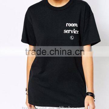 Room service t-shirt blank dress design apparel custom sport clothes dress