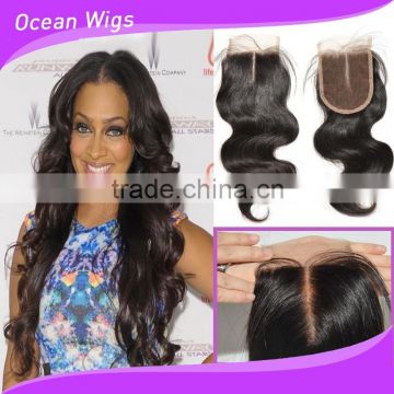 chinese hair lace closure bleached knots