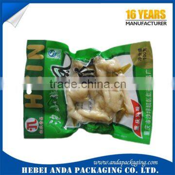 Frozen chicken feet vacuum bag, rice bag, vacuum aluminum foil pouch