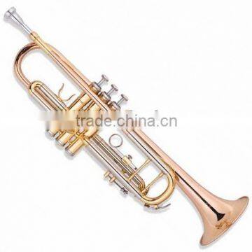 Professional Bb key copper body Trumpet