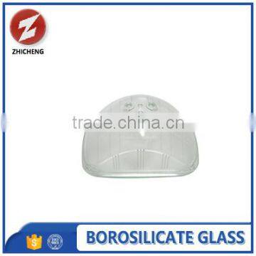 round clear acid proof glass lamp cover