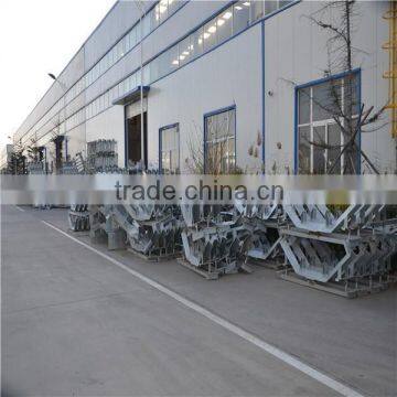 Conveyor roller frame,conveyor roller bracket,conveyor roller rack for mining belt conveyor