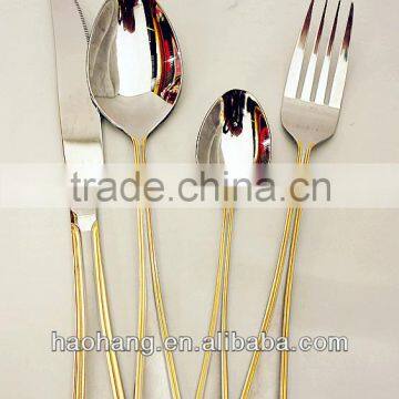 Stainless Steel Tableware With Sand Blast