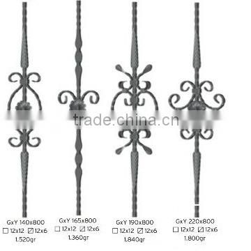 forged iron balustrade