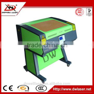 China Jinan 5030 mini small co2 laser engraving cutting machine desktop rotary wood mdf engraver low price