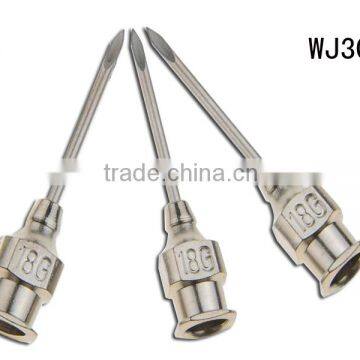 WJ307 Stainless Steel Veterinary Syringe needle