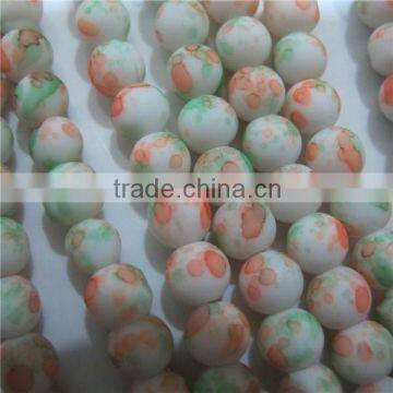 8mm neon color beads in bulk,Glass Beads NGB008