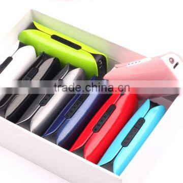 LED 2600mAh new coming colorful mini powerbanks for PSP