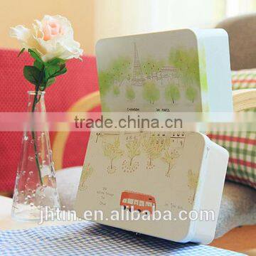 alibaba express white rectangular wedding favor box in china