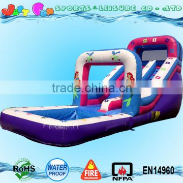 hot sale sea-maid inflatable pool water slide for sale , inflatable kids swimming pool,used commercial water slide                        
                                                                                Supplier's Choice