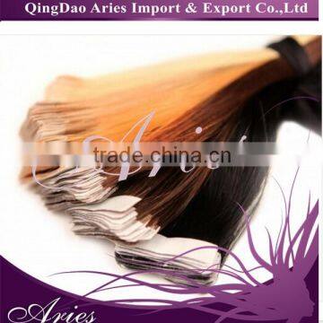 18" 40 Pcs Silky Straight Tape In Indian Remy Human Hair Extension