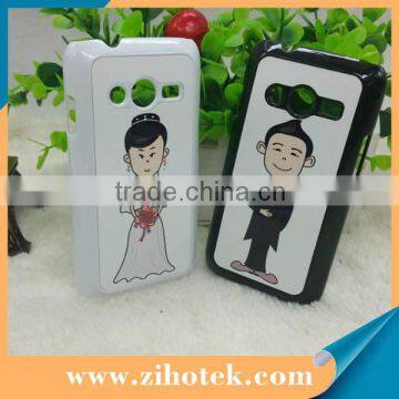 Blank sublimation cases for SAMSUNG Ace 4 with metal inserts