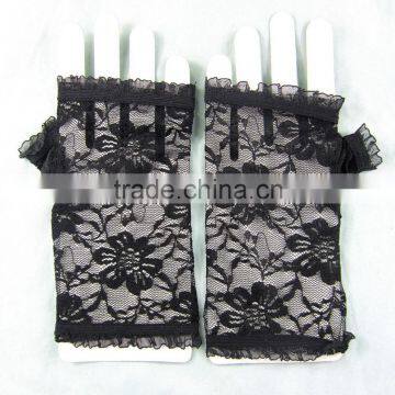 Evening lace gloves for wedding party