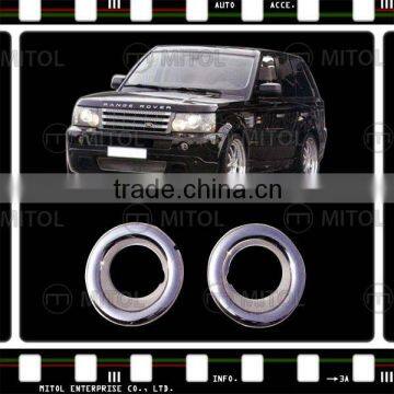 For LAND ROVER RANGE ROVER SPORT Chrome Fog Lamp Cover Rim Frame